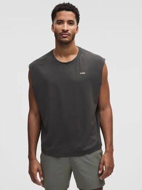 Lululemon Men's Mesh Training Tank Top Size 3XL Gray